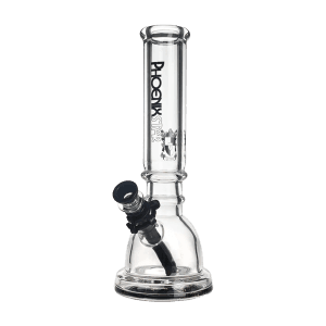 Phoenix Star 7Mm Glass 12 Inches Beaker Bong With Wide Base