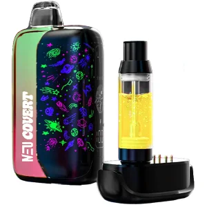 Rainbow Metallic NEU Covert Pro MAX II 510 Battery 1000mAh