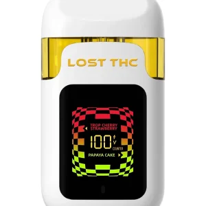 Trop Cherry Strawberry | Papaya Cake Lost THC Switch THCA Disposable 5G