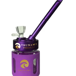 Tsunami Premium Mini Purple Bubbler Pipe