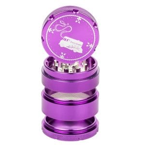 Up In Smoke 50mm 4-Piece Grinder - Purple
