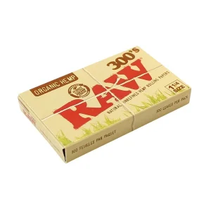 RAW 300's Organic Hemp 1¼ Rolling Papers