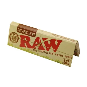 RAW Organic Hemp 1 1/4 Rolling Papers