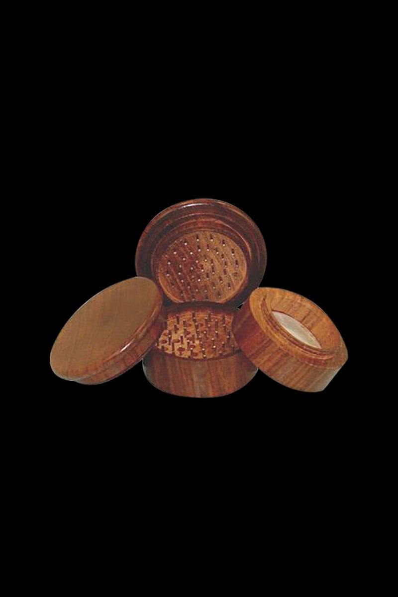 2 Round Rosewood 4pc Grinder w Screen media 1 cf0d796f fe92 4f38 af69 2c69033d73fc