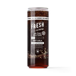 200mg Diet Cola THC Seltzer - D9 Nano - Fresh