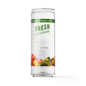 200mg Strawberry Sunset THC Seltzer - D9 Nano - Fresh