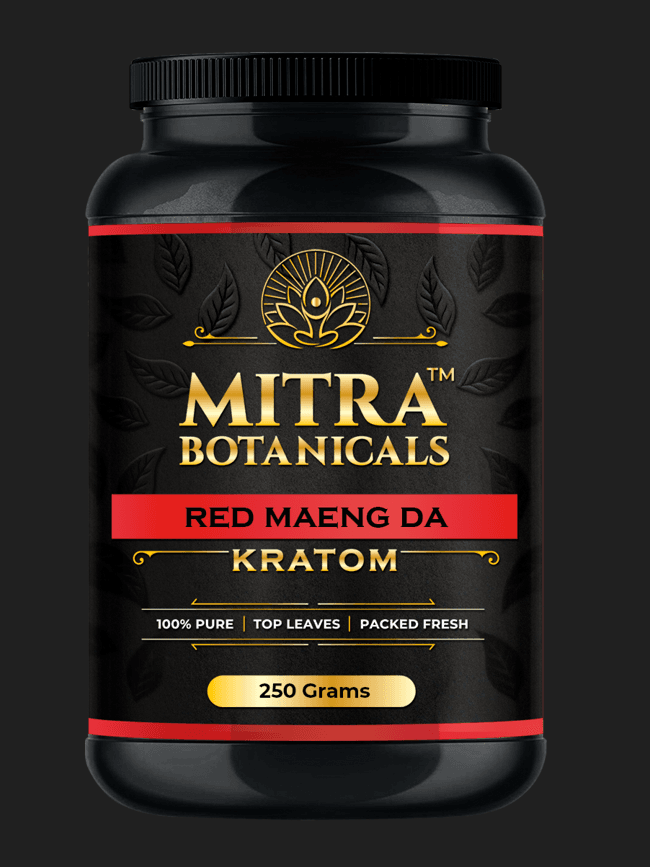 Mitra Botanicals Red Maeng Da Kratom (250 Grams Powder)