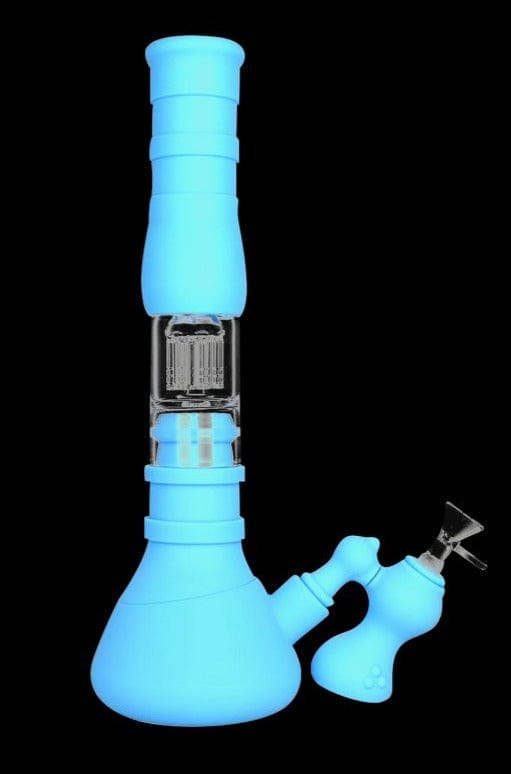 3 Stage Silicone Water Pipe w Ash Catch A 2 fec36f60 bfc2 407f a9f6 9ccca86eeda5
