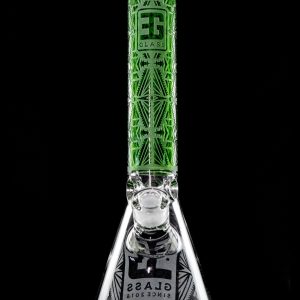 EG Glass Slyme Leaf Water Pipe