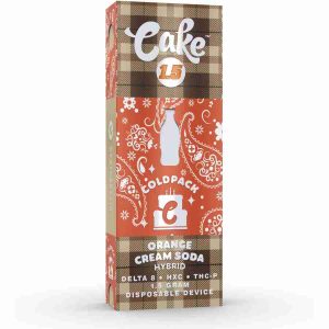 Cake Orange Cream Soda D8 + HXC + THC-P Disposable (1.5g)