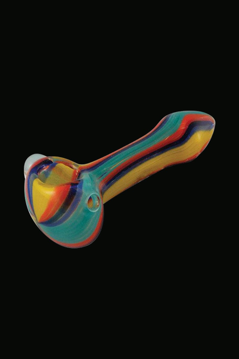 4 Multicolored Glass Pipe w Stripes media 1 6c46cc31 e450 4722 b369 1f8ede11dbce