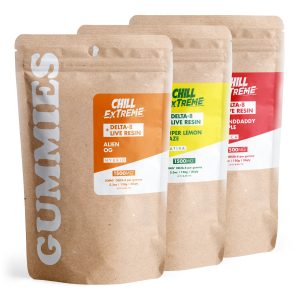 Delta 8 Live Resin Gummies Bundle - 50mg - Chill Extreme