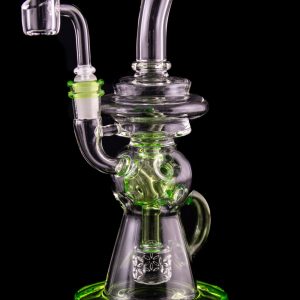 The ""Orbit Seeker"" Fab Egg Inception Recycler Dab Rig