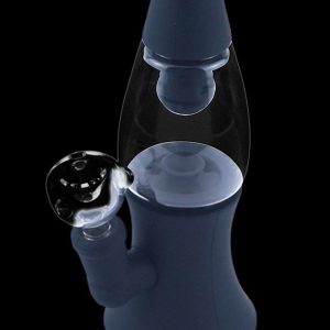 Cloud 8 Lava Lamp Silicone & Glass Water Pipe
