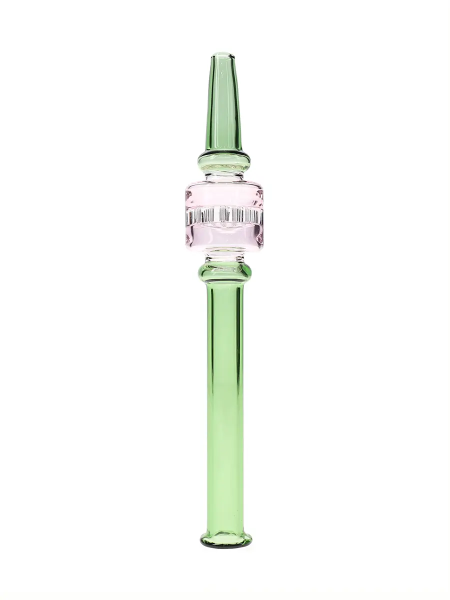 6 Nectar Collector Square Green Pink