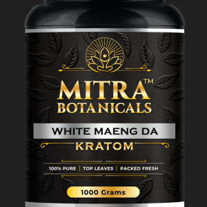 Mitra Botanicals White Maeng Da Kratom (1000 Grams Powder)