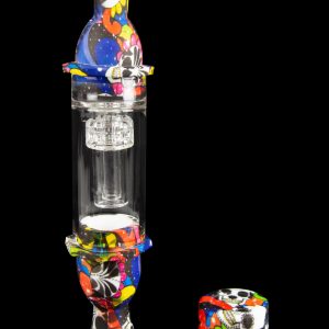 Cloud 8 Bong and Dab Straw Combo