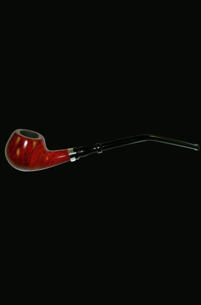 7.5 Shire Pipes Churchwarden Wood Tobacco Pipe w Bent Stem media 1 8d5c4a15 bb51 41d6 87e9 e6b6a9985215