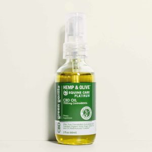 Green Gorilla Certified Organic Pure CBD Oil For Horses - 2 Oz