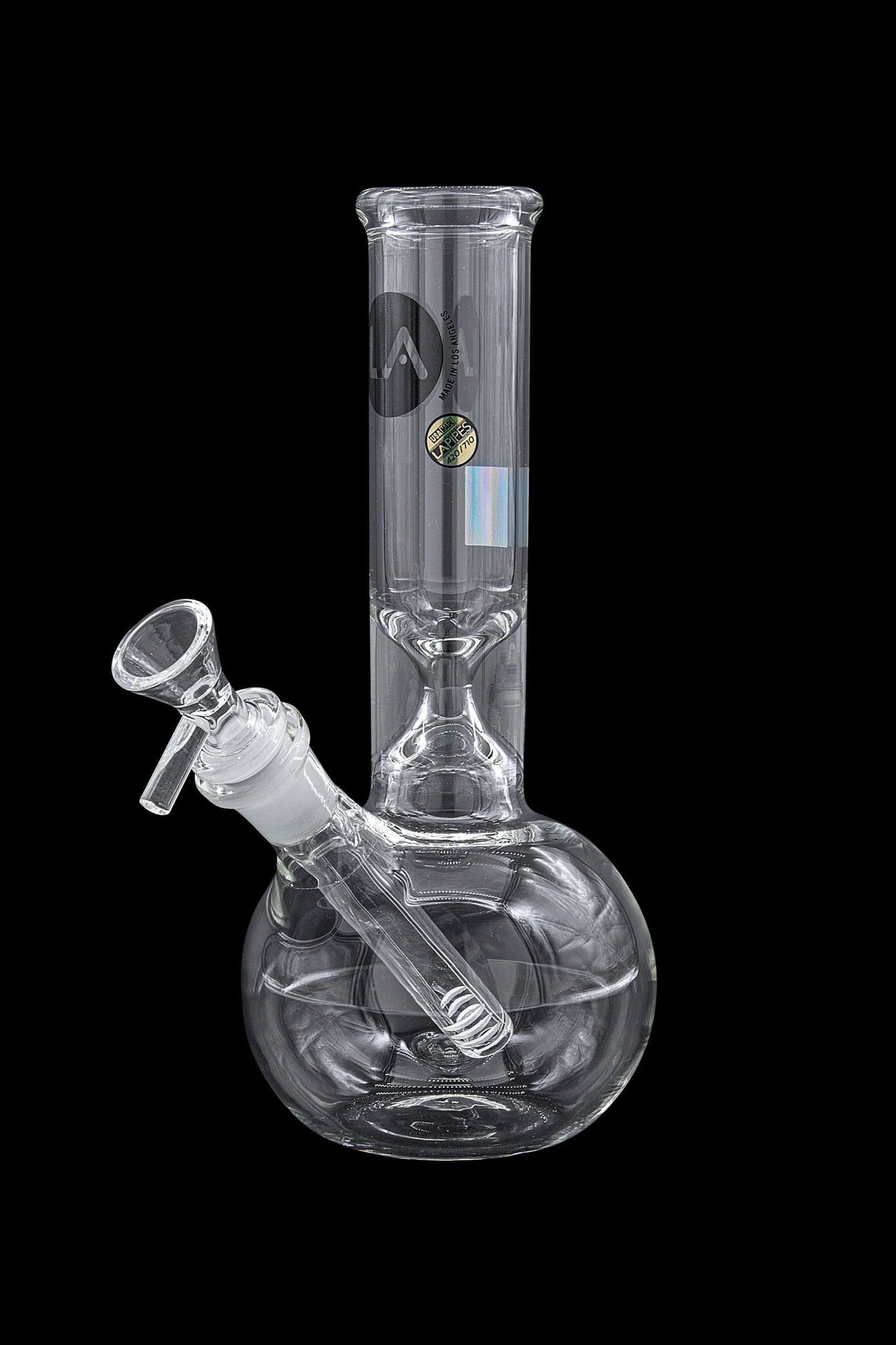 LA Pipes ""Baller"" Bubble Base Bong