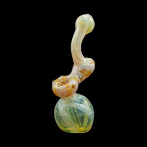 LA Pipes Fumed Sherlock Bubbler - The Rake Bubb