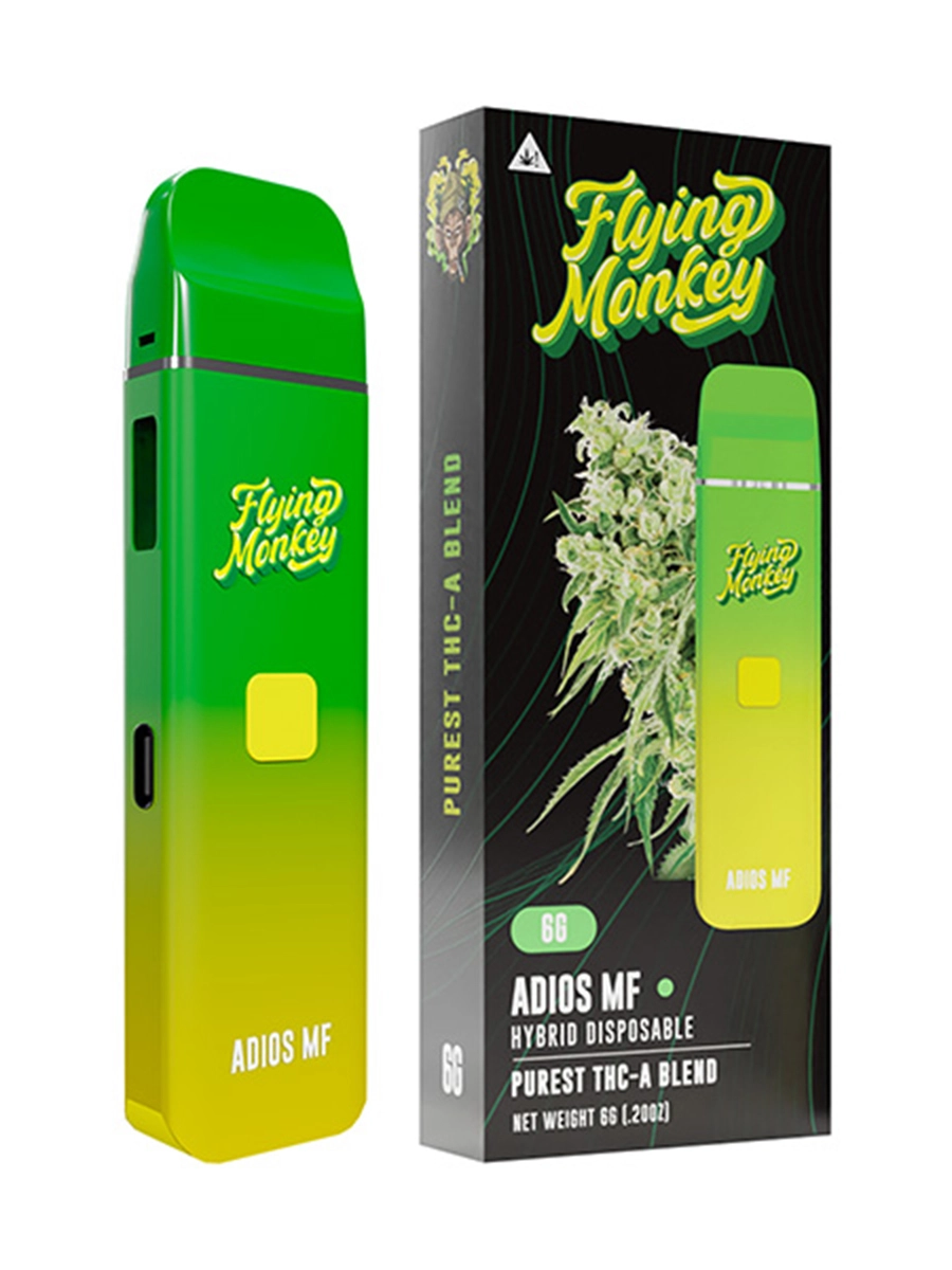 Adios MF Flying Monkey Purest THC A Blend Disposable 6G