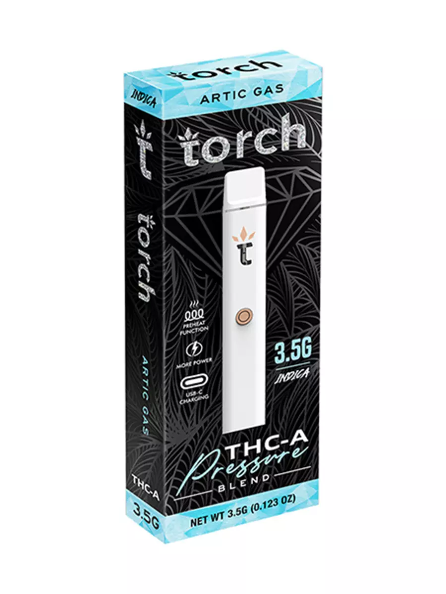 Artic Gas Torch THC A Pressure Blend Disposable 3