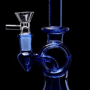 BoroTech Cylinder Swirl Bong