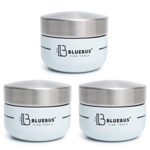 BUNKER Airtight Stash Jar - Light blue / 160 ml / 3 Pack