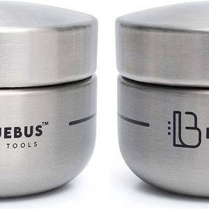 BUNKER Airtight Stash Jar - Silver / 160 ml / 2 Pack
