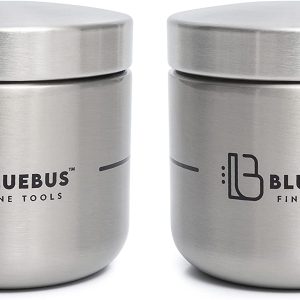 BUNKER Airtight Stash Jar - Silver / 500 ml / 2 Pack