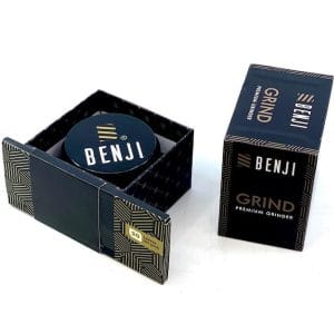 Benji GRIND - Aluminum Grinder + Booklet