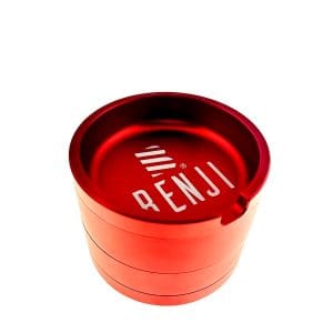 Benji XL Ashtray Grinder (4") - Red