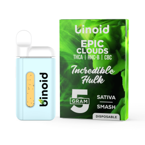 Binoid THCA 5 Gram Disposables CBC Incredible Hulk Buy Online Near Me How To Get