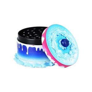 Birthday Cake Grinder | 4pc | 2.5" - Blueberry