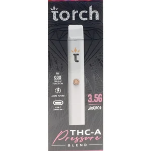 Black Cherry Gelato Torch THC-A Pressure Blend Disposable 3.5G