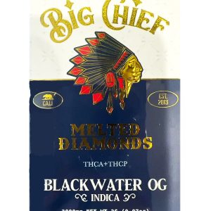 Blackwater OG Big Chief Melted Diamonds THCA+THCP Cart 2G