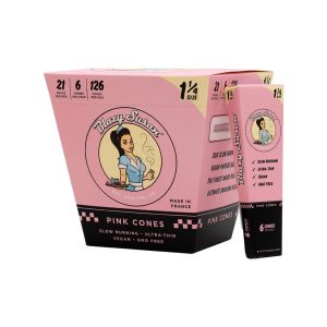 Blazy Susan 1 1/4" Pink Pre Rolled Cones - Display Box