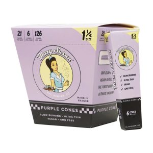 Blazy Susan 1 1/4" Purple Pre Rolled Cones - Display Box