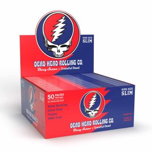 Blazy Susan Grateful Dead Rolling Papers - King Size Slim- Display Box