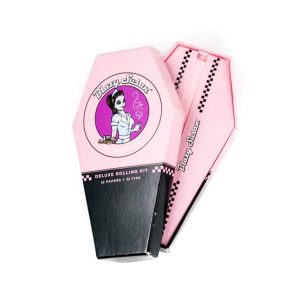 Blazy Susan Pink Rolling Paper Coffin Kit
