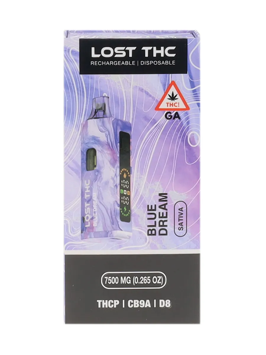 Blue Dream Lost THC THC AD9D6THCP Rechargeable Disposable 7500MG