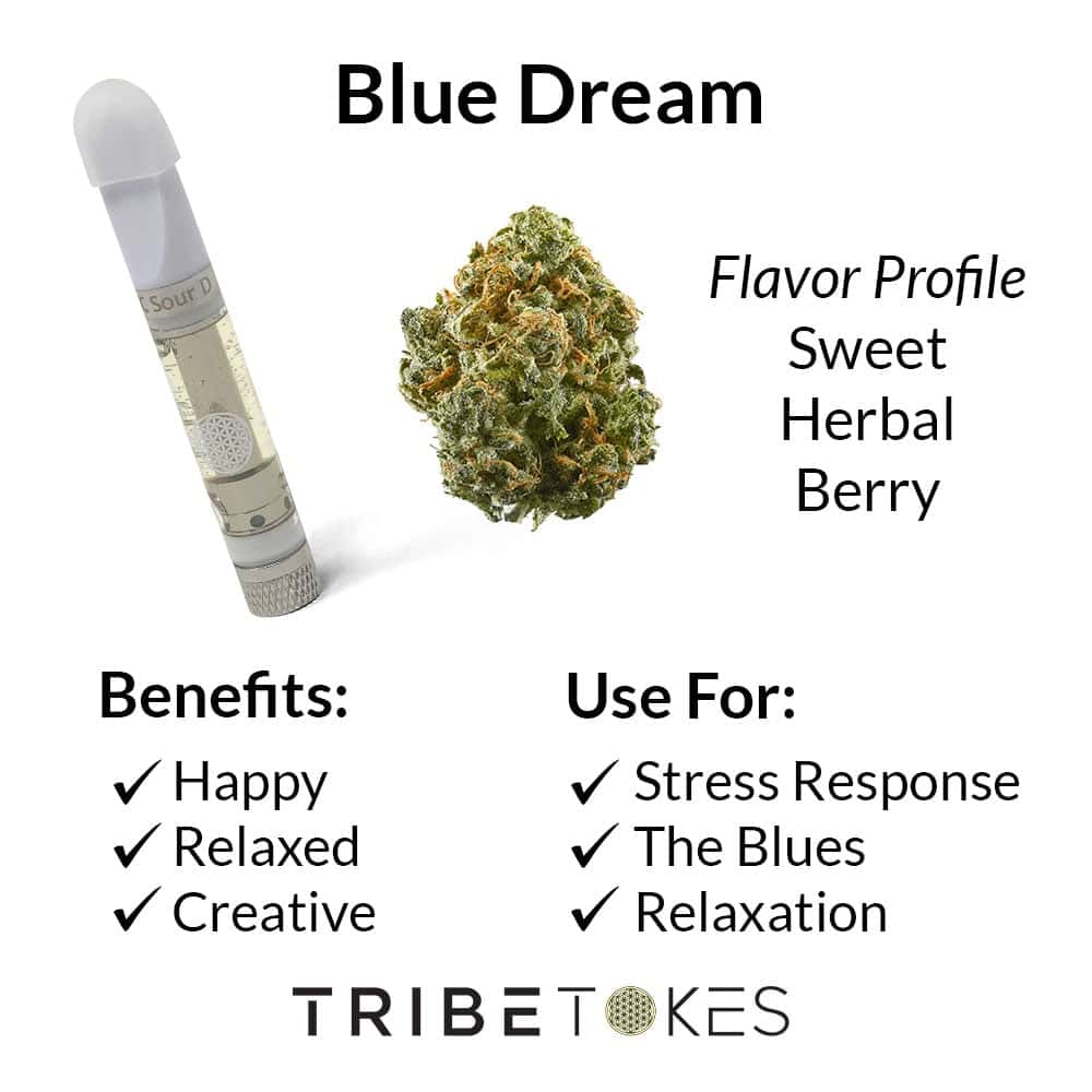 Blue Dream (Hybrid) Delta 8 Vape Cartridges Full Gram