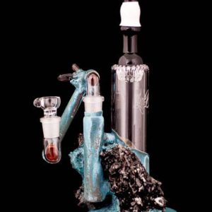 Envy Glass ""Bonzer"" Electroformed Heady Water Pipe
