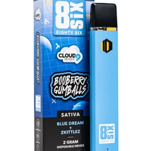 Booberry Gumballs 8SIX Cloud 9 Series D9 Disposable 2G