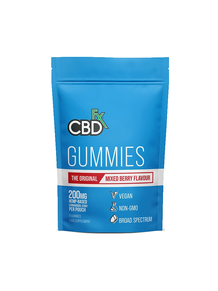 The Original Mixed Berries CBDfx Gummies 200mg
