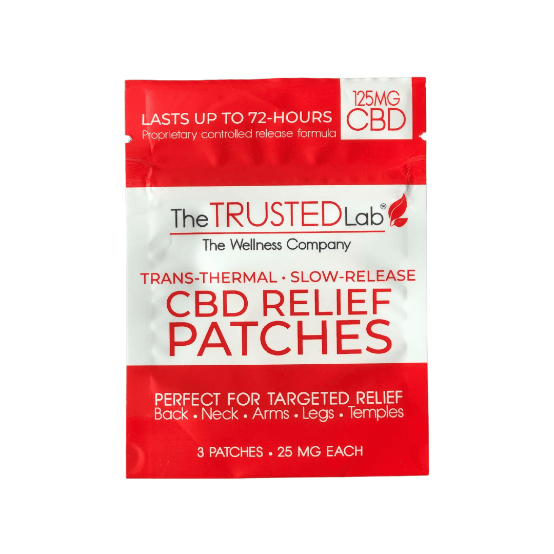 CBD Relief Patches Front