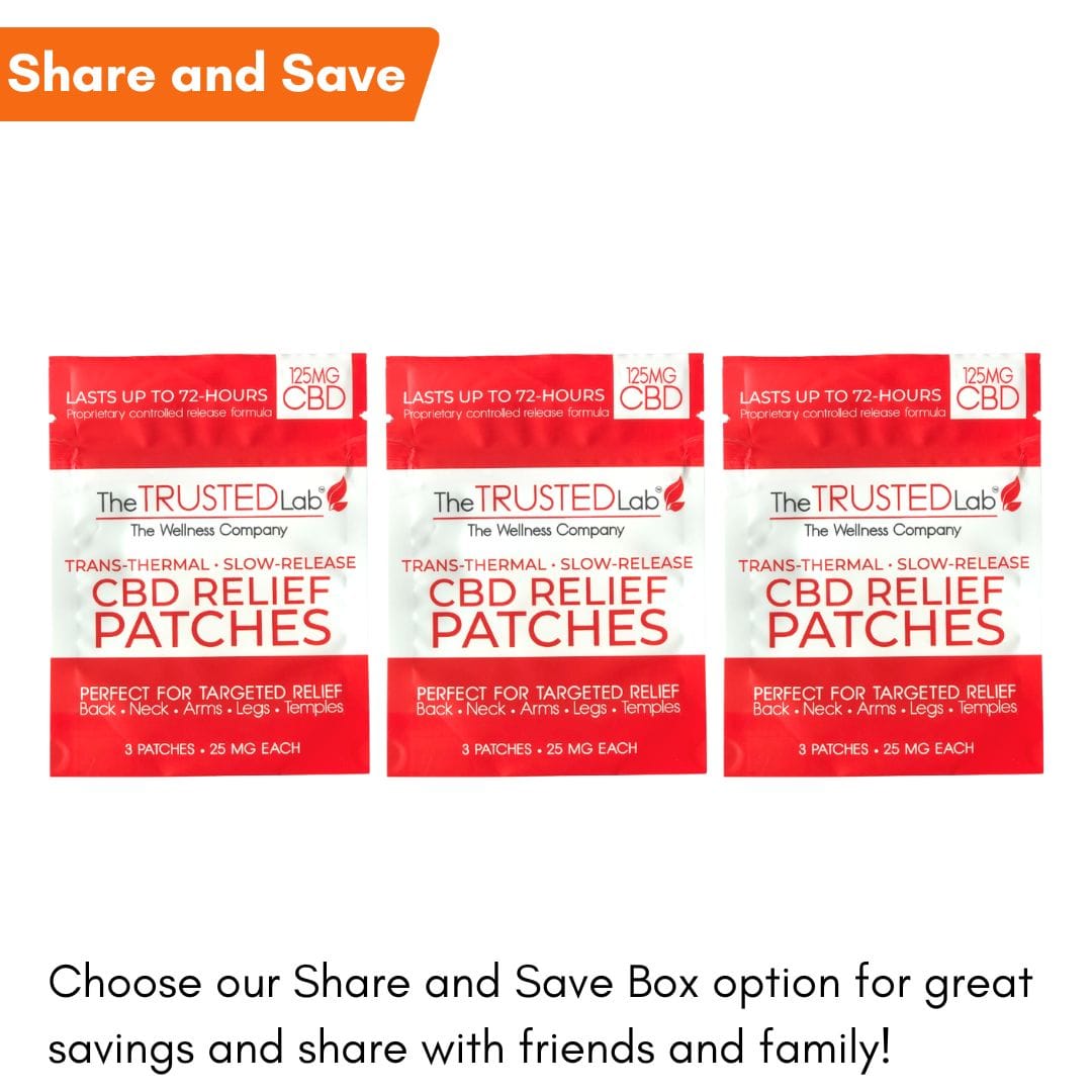 CBD Relief Patches Share and Save