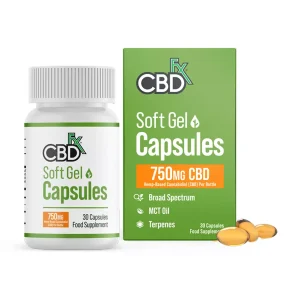 CBDfx Gel Capsules 750mg