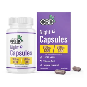 CBDfx Night Capsules 900mg CBDCBN